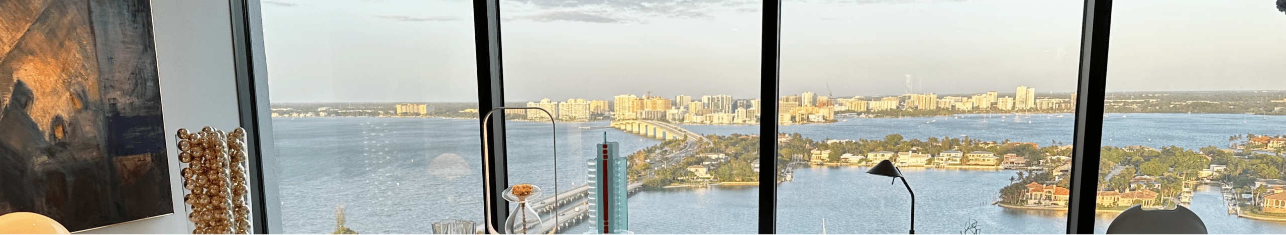 Plymouth Harbor on Sarasota Bay: View of Water from Apartment Living Room