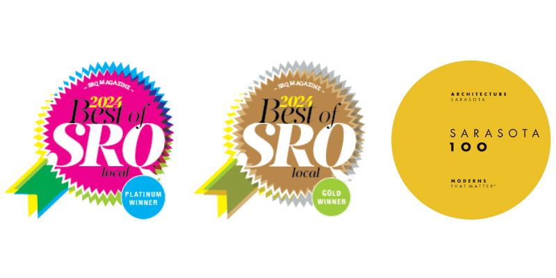 Plymouth Harbor on Sarasota Bay recent award logos