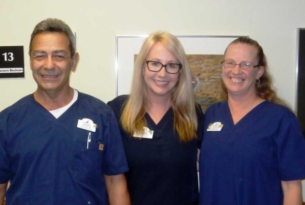 3 members of the Smith Care Center Restorative Care Team