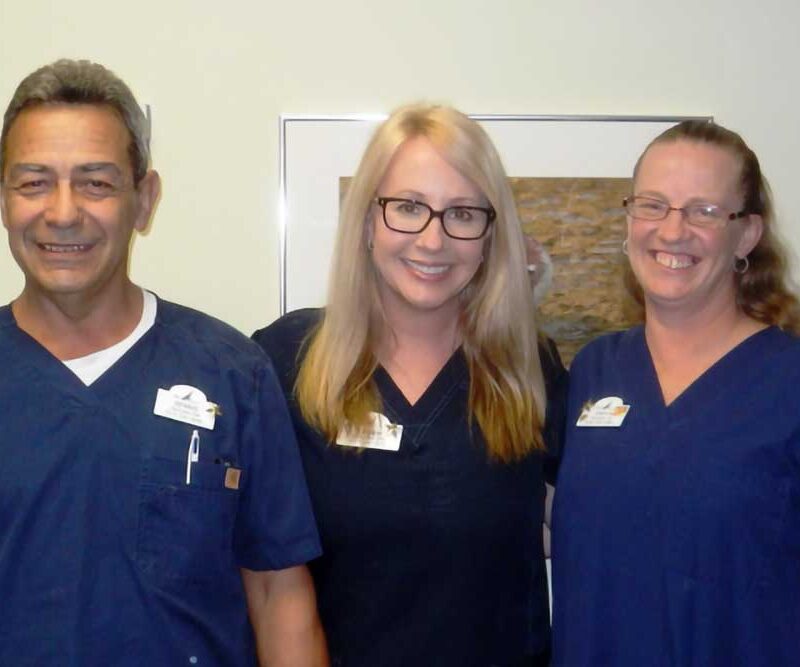 3 members of the Smith Care Center Restorative Care Team